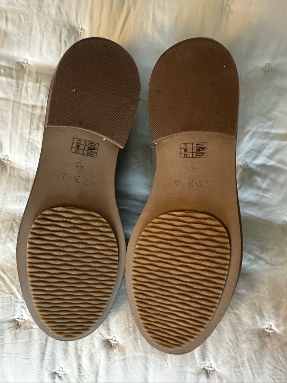 Kelsi Dagger Brooklyn Black Penny Loafers Whipstitch Detail Size 5 US / 35 EU - Picture 4 of 6